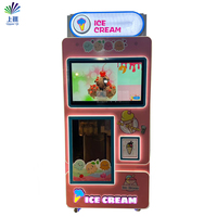 Fabricants de crème glacée, machine à crème glacée molle automatique, machine à crème glacée commerciale pour la vente en entreprise, prix de vente