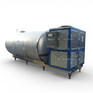 Réservoir à lait à réfrigération directe horizontale Ace 1000L, cuve de refroidissement du lait - Product Image 3