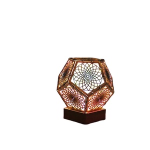 Lampadaire étoile polaire coloré 3D ciel étoilé Projection creux veilleuse bohème lampe pour la maison jardin cadeau décoratif - Product Image 1