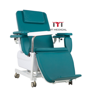Poltrona per Dialisi Medica Trendelenburg MT MEDICAL con 3 Motori Sincronizzati e Poggiapiedi Retrattile per Cliniche Private - Product Image 2
