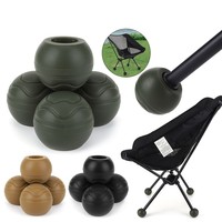 OEM Factory-Direct Sale Outdoor Moon Chair Silicone Anti-Depression for Black/Custom Camping Chair Silicone -Shaped