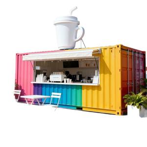 Contenedor Comercial Móvil para Venta de Snacks, Té con Leche, Café y Bebidas en Parques y Calles - Product Image 5