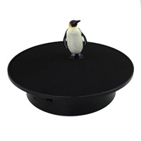 USB 20cm Durchmesser Elektrischer Spiegeldrehteller 360° Rotierender Präsentationsständer Live-Übertragung Rotierender Ausstellungstisch