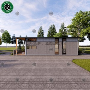 Casa Contenedor Prefabricada Moderna de Una Planta de Alta Calidad Directo de Fábrica con Porche Cubierto para Vivir - Product Image 4