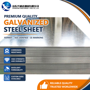 Placa de Acero Galvanizado Tipo C Z150 G/sqm 0.16mm 1200mm ASTM A653 Libre de Cromo para Fabricación de Puertas - Product Image 1