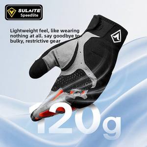 Gants de <span class=keywords><strong>moto</strong></span> respirants et résistants à l'usure avec écran tactile, personnalisables OEM/ODM, <span class=keywords><strong>prix</strong></span> usine, pour la conduite estivale - Product Image 4