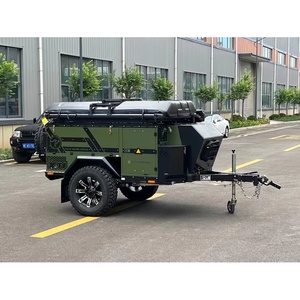 Mobil-home extensible sur roues, petite maison mobile entièrement meublée, remorquable, portable, <span class=keywords><strong>camping</strong></span>-<span class=keywords><strong>car</strong></span> <span class=keywords><strong>pour</strong></span> la vie en plein air - Product Image 2