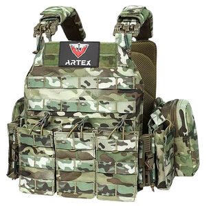 Équipement d'entraînement CS personnalisé, veste tactique d'extérieur à démontage rapide, protection par fermeture éclair, plaque de protection transfrontalière, poitrine - Product Image 3