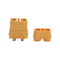 Connecteur Xt90 Xt90h en laiton et cuivre, mâle et femelle, 45A DC, 2 cœurs, connecteur d'alimentation pour ESC RC, drone, batterie Lipo et chargeur