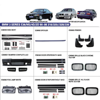 Accessoires E36 en gros d'usine de haute qualité adaptés à la jupe latérale BMW E36 M3 Look 1992 1998
