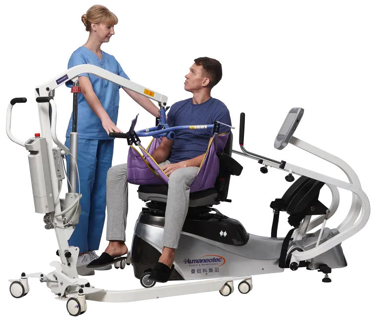 Peralatan rehabilitasi aktif dan pasif, peralatan rehabilitasi Stroke Recumbent Cross Trainer