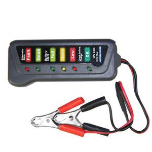 Kfashion-testeur universel de batterie et de <span class=keywords><strong>moto</strong></span>, outil de Diagnostic automobile, 20 V 12V, détection de défaut, testeur d'<span class=keywords><strong>alternateur</strong></span> numérique, réparation automobile - Product Image 3