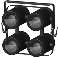 60W 4-en-1 RGBW Quad Color Zoom DMX LED Par Light New Stage Lights