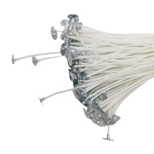 Noyau de mèches de bougies en coton, 8-20cm, <span class=keywords><strong>pour</strong></span> lampes <span class=keywords><strong>à</strong></span> huile, fournitures de fabrication de bougies faites <span class=keywords><strong>à</strong></span> la main, vente en gros, pièces - Product Image 5