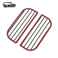 Accessoires de voiture, protections de feux arrière en métal, couvre-feux arrière, protection des feux arrière Baw 212 avec CE pour l'Allemagne