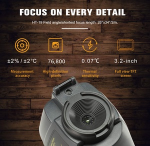 HTI 18 Berührungs lose Inspektion Bodenheizung Inspektions werkzeug Handheld Trail Kameras Imager Infrarot-Wärme bild kamera - Product Image 4