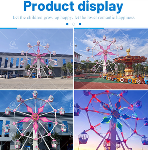 Vente flash : Mini grande roue <span class=keywords><strong>de</strong></span> 20 m, grande roue pour enfants, manèges électriques <span class=keywords><strong>de</strong></span> parc d'attractions, petits manèges <span class=keywords><strong>de</strong></span> parc d'attractions à vendre - Product Image 3