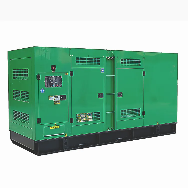 125kva 200kva 250kva AC 3 fasi 50hz tipo silenzioso generatore elettrico insonorizzato diesel con prezzo ats in kenya Tanzania