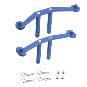 Ensemble de supports de <span class=keywords><strong>carrosserie</strong></span> en aluminium pour Arrma <span class=keywords><strong>1</strong></span>/<span class=keywords><strong>10</strong></span> Granite 4X4, remplacement avant et arrière pour voiture RC - Product Image 4