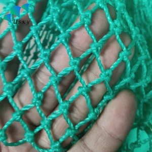 4.5*4.5cm mạnh mẽ nhiệm vụ nặng nề màu đen bóng đá Golf vườn polyester <span class=keywords><strong>nylon</strong></span> PE hàng rào ngoài trời 5-8 mét chiều cao bóng đá thể thao lĩnh vực Net - Product Image 4