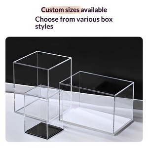 Caja <span class=keywords><strong>de</strong></span> Almacenamiento Acrílica Personalizada <span class=keywords><strong>de</strong></span> Alta Transparencia para Exhibición <span class=keywords><strong>de</strong></span> Figuras <span class=keywords><strong>de</strong></span> Modelos <span class=keywords><strong>Gundam</strong></span>, Cubierta Antipolvo para Anime SSY026 - Product Image 6