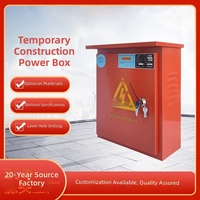 Armoire de distribution et de protection pour boîtier de commande et de comptage électrique extérieur, résistante aux intempéries (Grade IIII), avec courant de 40A à 600A