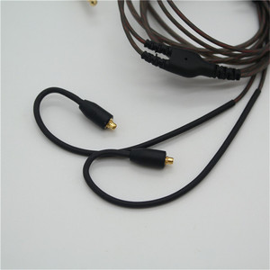 Cable de audio Shure, cable de cobre sin oxígeno gris semitransparente, conector en ángulo de 3,5 mm para SE325 SE846 SE215 UE900 - Product Image 2