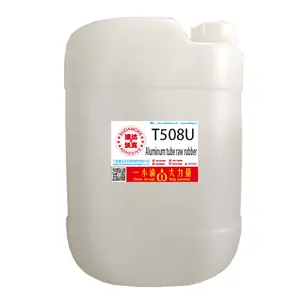 Bucket of raw rubber T508U aluminum tube super glue conforms to VOC standard self-adhesive