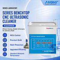 Nettoyeur à ultrasons numérique 3L 40kHz 100W à puissance réglable avec chauffage 400W pour le nettoyage des instruments médicaux, dentaires et de laboratoire