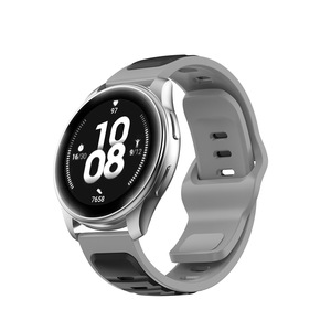 สายซิลิโคนสองสี20/22มม. สำหรับ <span class=keywords><strong>amazfit</strong></span> GTR Huawei Garmin Samsung Galaxy Watch <span class=keywords><strong>7</strong></span> 6 5 4 - Product Image 4