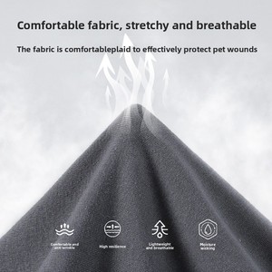 Traje de Recuperación Quirúrgica <span class=keywords><strong>para</strong></span> Gatos, Suave y Elástico, Anti-Lamido y Anti-Escape, Ropa Postoperatoria <span class=keywords><strong>para</strong></span> Gatos, Camiseta Transpirable <span class=keywords><strong>para</strong></span> la Recuperación de Mascotas - Product Image 4