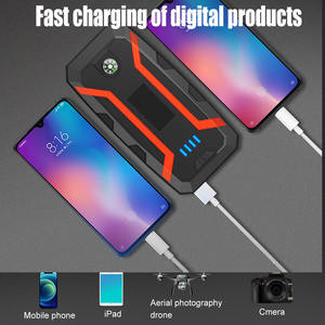 Herramientas de emergencia de invierno, 20000mah, 12v, elevador de alta resistencia, portátil, jumper, camión, kits de arranque de salto - Product Image 3