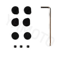 Pièces ATV Kit d'embrayage complet et ressorts de panier d'embrayage en billettes Disques de friction Plaques pour Yamaha Blaster 200 YFS200 1988-2006
