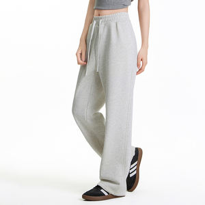 Pantaloni e pantaloni da <span class=keywords><strong>donna</strong></span> di alta qualità in <span class=keywords><strong>cotone</strong></span> 59.7% pesante 430g 40.3% in poliestere - Product Image 1