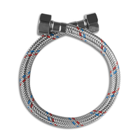 60/50/40/30cm tuyau mélangeur Flexible robinet froid tuyau d'alimentation en eau tuyaux pour cuisine/chauffe-eau robinet pièces de rechange