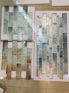 Nouvelle technologie de haute qualité mosaïque de <span class=keywords><strong>verre</strong></span>, fusion à haute température de frittage et la coloration, lustre métallique mosaïque de <span class=keywords><strong>verre</strong></span> industriel - Product Image 6