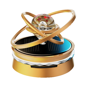 Katı 3D modeli güneş asılı kağıt araba hava spreyi okyanus uçucu yağ aromaterapi difüzör serin stil fabrika toptan araba - Product Image 6