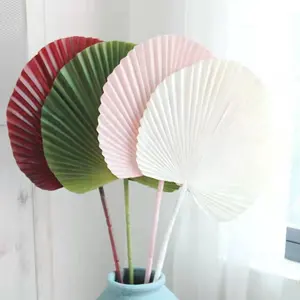 Tropical Party Decor Hot Sale Indoor plastic Plant Green Gold Leaf Artificial Palm Mostera Leaves