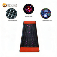 Matelas de massage corporel complet en pierre de tourmaline électrique personnalisé Jiwan Lejia pour studio d'acupression