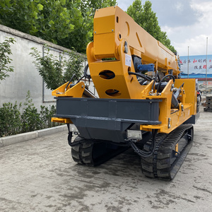 निर्माण और विनिर्माण उद्योगों के लिए मजबूत इंजन गियर मोटर के साथ नया 5 टी पोर्टेबल स्पाडर क्रेन मिनी क्रॉलर - Product Image 3