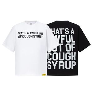 100% Cotton Classic Loose Shoulder Print Cough Syrup Men's Tee <strong>Shirts</strong> Top Quality THAT'S a <strong>AWFUL</strong> LOT of COUGH SYRUP T-<strong>shirts</strong> - Product Image 2