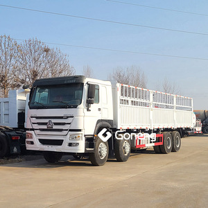 Camion de fret lourd 8x4 Howo Sinotruk d'occasion 50 40 tonnes Shacman Van Box Cargo Truck - Product Image 6