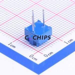 ตัวต้านทาน3323P-1-504ปรับได้/โพเทนชิออมิเตอร์ผ่านรูส่วนประกอบ (THT) ตัวต้านทาน500Kohm 10% - Product Image 2