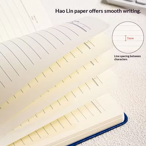 Cuaderno de Oficina con Espiral Metálica y Logotipo Personalizado, Cubierta Rígida de PU y Papel, Caja de Regalo, Correa Decorativa de Alta Calidad - Product Image 4