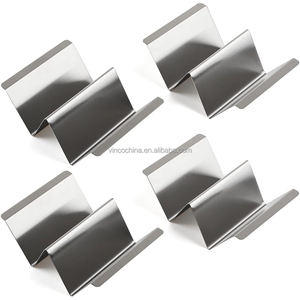 حامل تاكو من الفولاذ المقاوم للصدأ حامل حامل شاحنة يحمل ما يصل إلى 2 أو 3 تاكو - Product Image 6