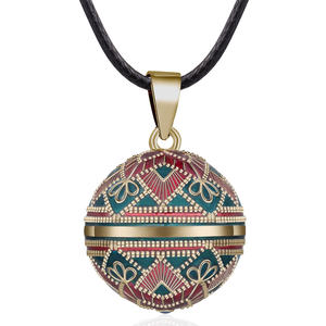 Collier pendentif de maternité d'harmonie avec carillon pour femme, bijou de maternité, 4 pièces, 45 pouces - Product Image 1