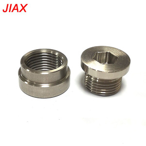 M18×1.5 SS304 <b>Weld</b>-On Bung + Plug <b>Kit</b>, CNC Machined, for Exhaust & Engine for Auto Modifications Easy Install OEM Customizable - Product Image 6