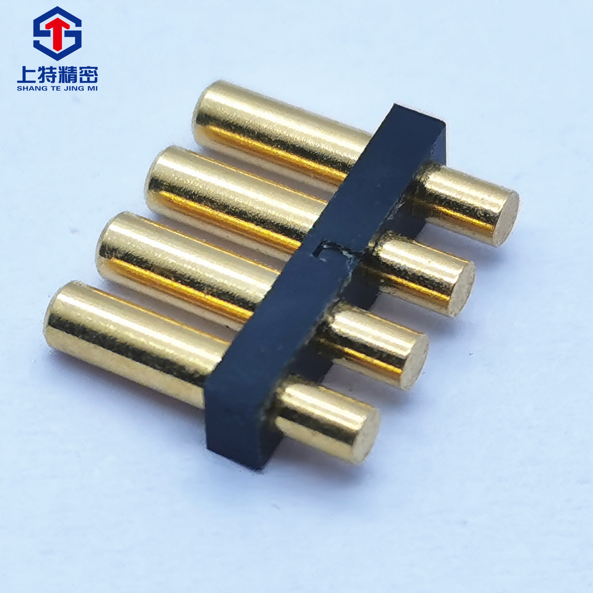 Shangte2.54PH 4-контактный высокий ток Весна пружинный контакт Пружинные контакты SMT/SMD Разъем Вертикальный пружинный контакт Пружинные контакты SMT/SMD Разъем для аккумулятора