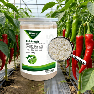 Engrais organique soluble dans l'eau à base de protéines de poisson Hiwoss, micro-particules, libération rapide, granulaire, <span class=keywords><strong>pour</strong></span> les légumes - Product Image 1