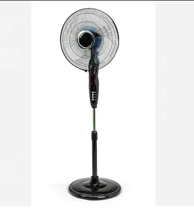 2pcs fan baldees 16'' Plastic stand fan with with timer